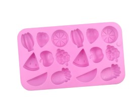Molde silicona 16 frutas